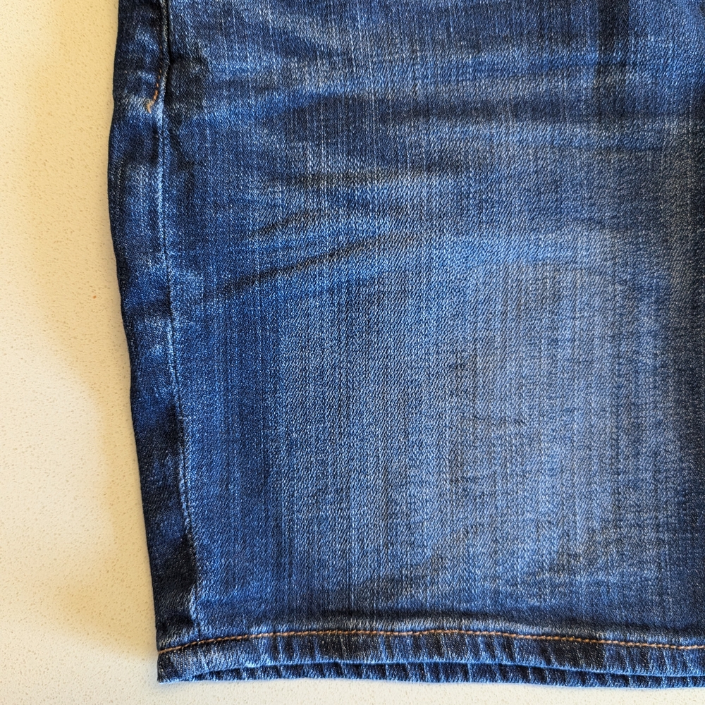 Lucky Brand | Size 24/00 | Blue Jean Shorts Classic Cut-Off Style - Picture 6 of 12